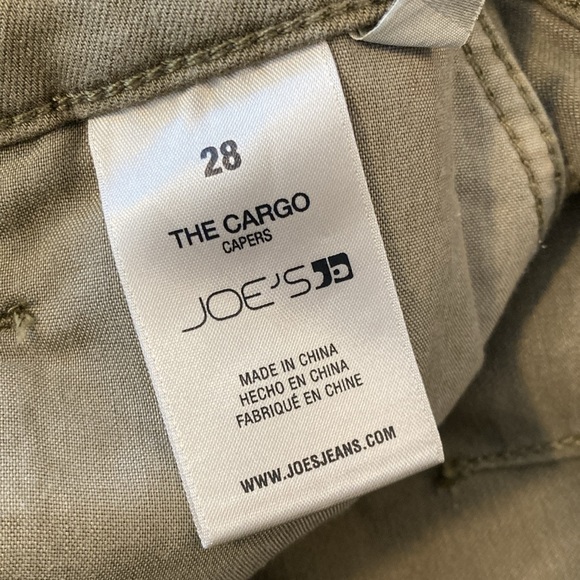 Joe’s Jeans The Cargo Mini Skirt Olive Green Size 28 (4-6) - Picture 7 of 10